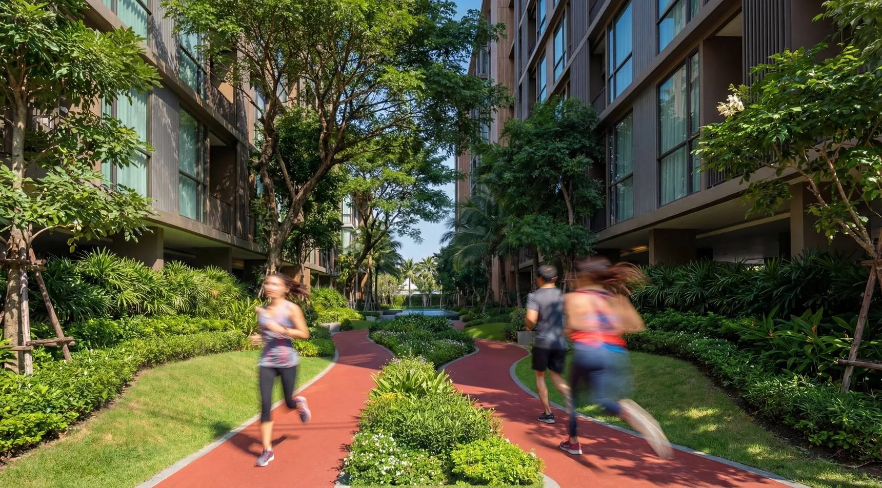 Aceller Hotel & Residence race-lanes landing